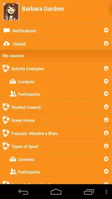 Moodle Mobile android App screenshot 4